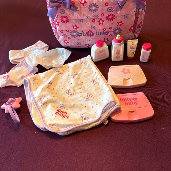 American Girl Bitty Baby Diaper Lot {14 pieces} - Picture 1 of 16
